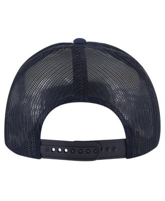 Men's White/Navy Boston Red Sox Cooperstown Collection Pack Express Trucker Adjustable Hat