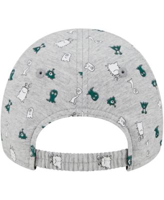 Toddler Heather Gray Michigan State Spartans Allover Print Critter 9FORTY Flex Hat