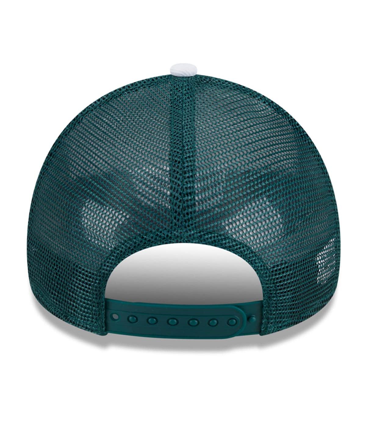 New Era Big Boys And Girls Green Oakland Athletics Boom 9forty Adjustable Hat In Green