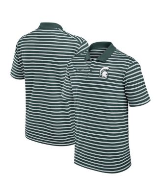 Men's Michigan State Spartans Primetime Victory Striped Performance Polo