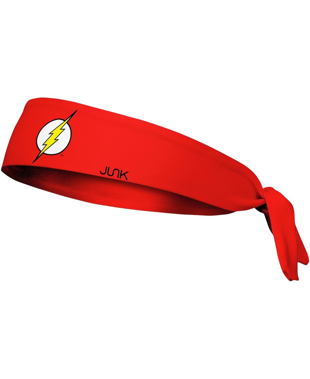 Men's and Women's Flash Logo Tie Headband - Red
