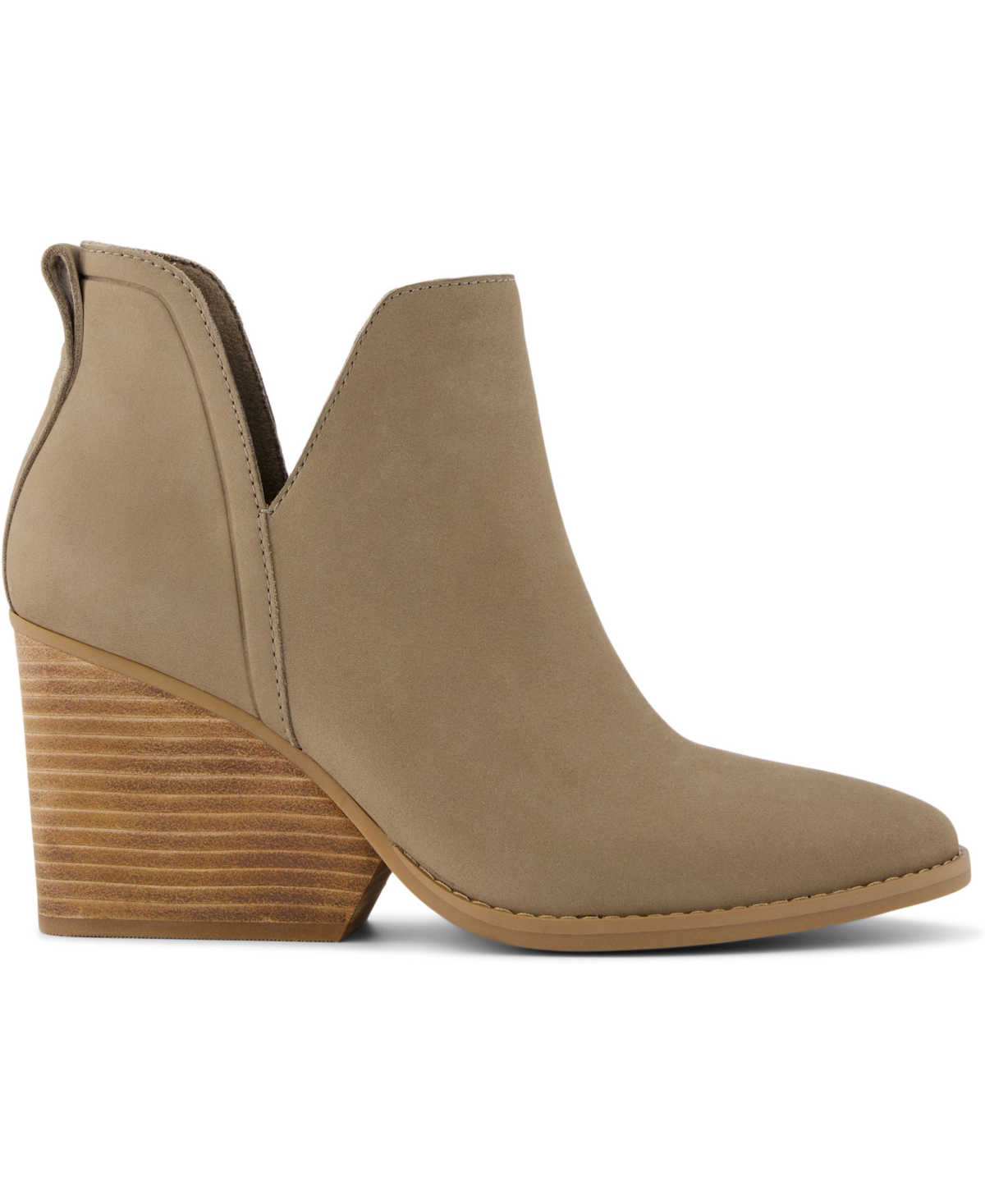 TOMS WOMEN'S ELIZA CUTOUT WEDGE BOOTIES 