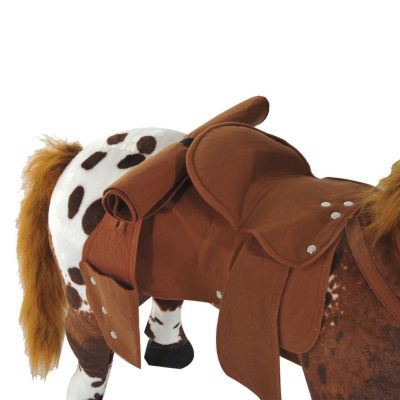 Plush Sound Riding Horse for Toddlers with Neighing and Galloping