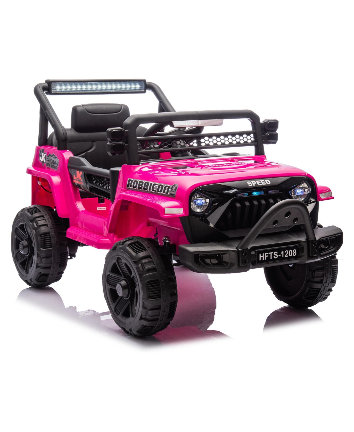 Детская игрушка Streamdale Furniture 12V Kids Electric Ride On Truck with Parental Control, 66.14 lbs Capacity, от 3 лет, цвет: Розовый — фото 11