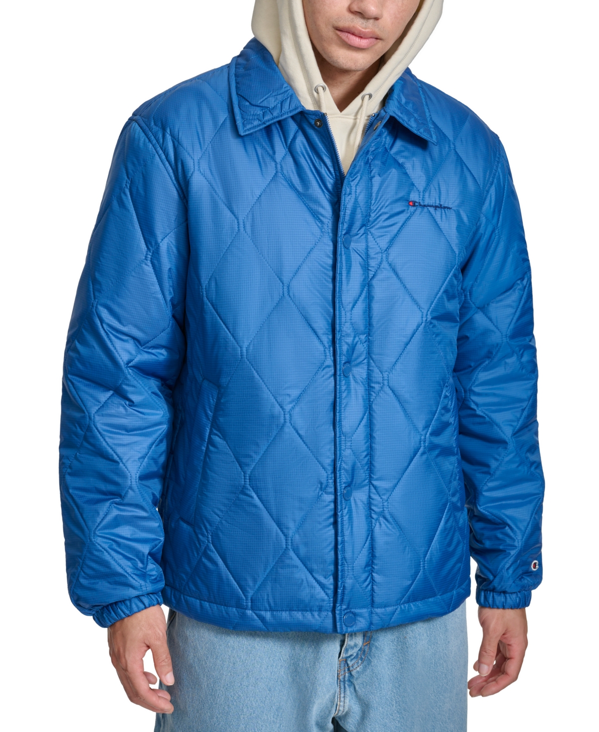 Champion Men's Diamond Quilted Coaches Jacket