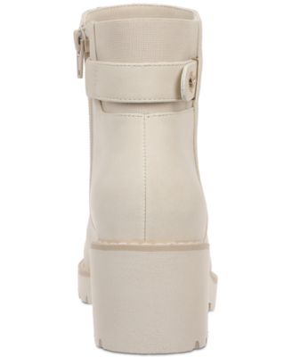 Women's Vedaa Memory Foam Wedge Booties, Created for Macy's