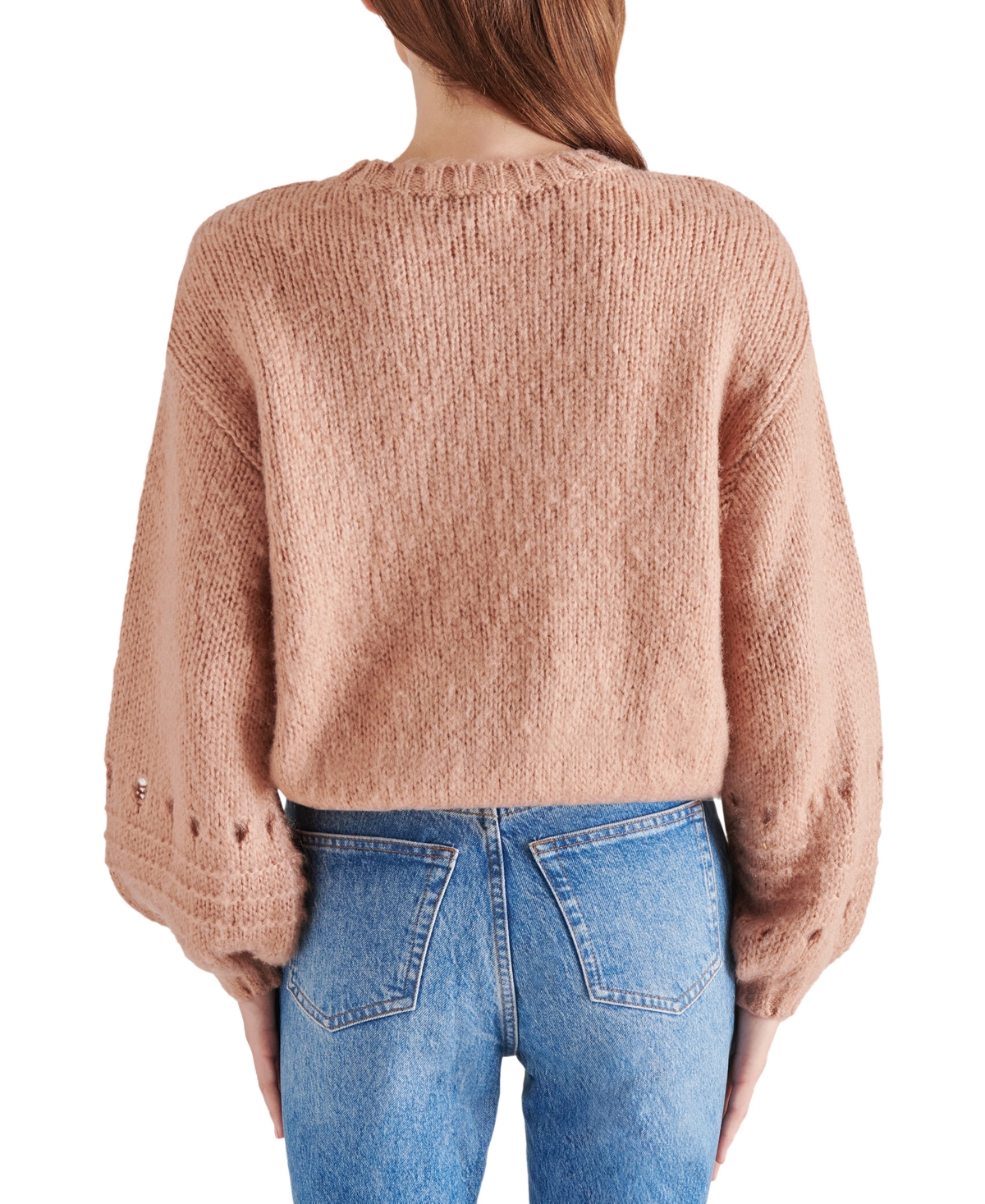 Steve Madden Women's Lucie Brushed Sweater