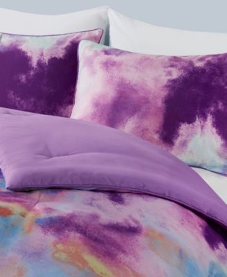 Cassiopeia Watercolor Tie Dye 4-Pc. Comforter Set, Full/Queen
