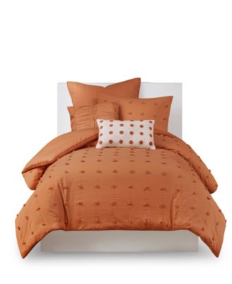 Brooklyn Jacquard Cotton 5-Pc. Comforter Set, Twin/Twin XL
