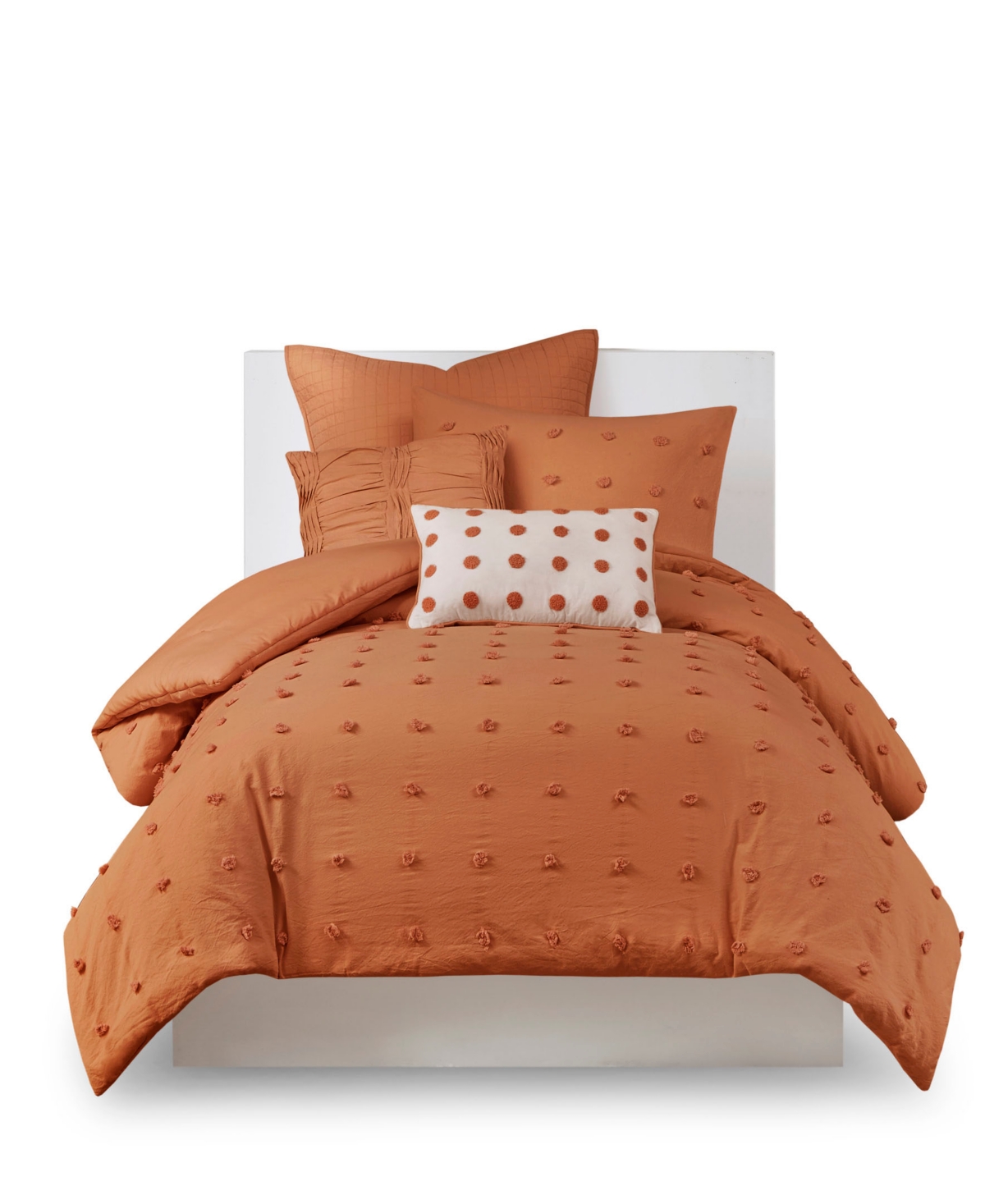 Intelligent Design Brooklyn Jacquard Cotton -Pc. Comforter Set