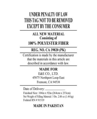 Brooklyn Jacquard Cotton 7-Pc. Comforter Set, King/California King