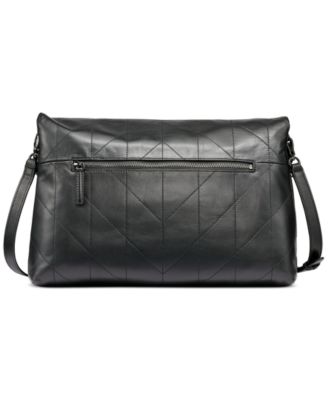 Lavande Large Leather Shoulder Bag
