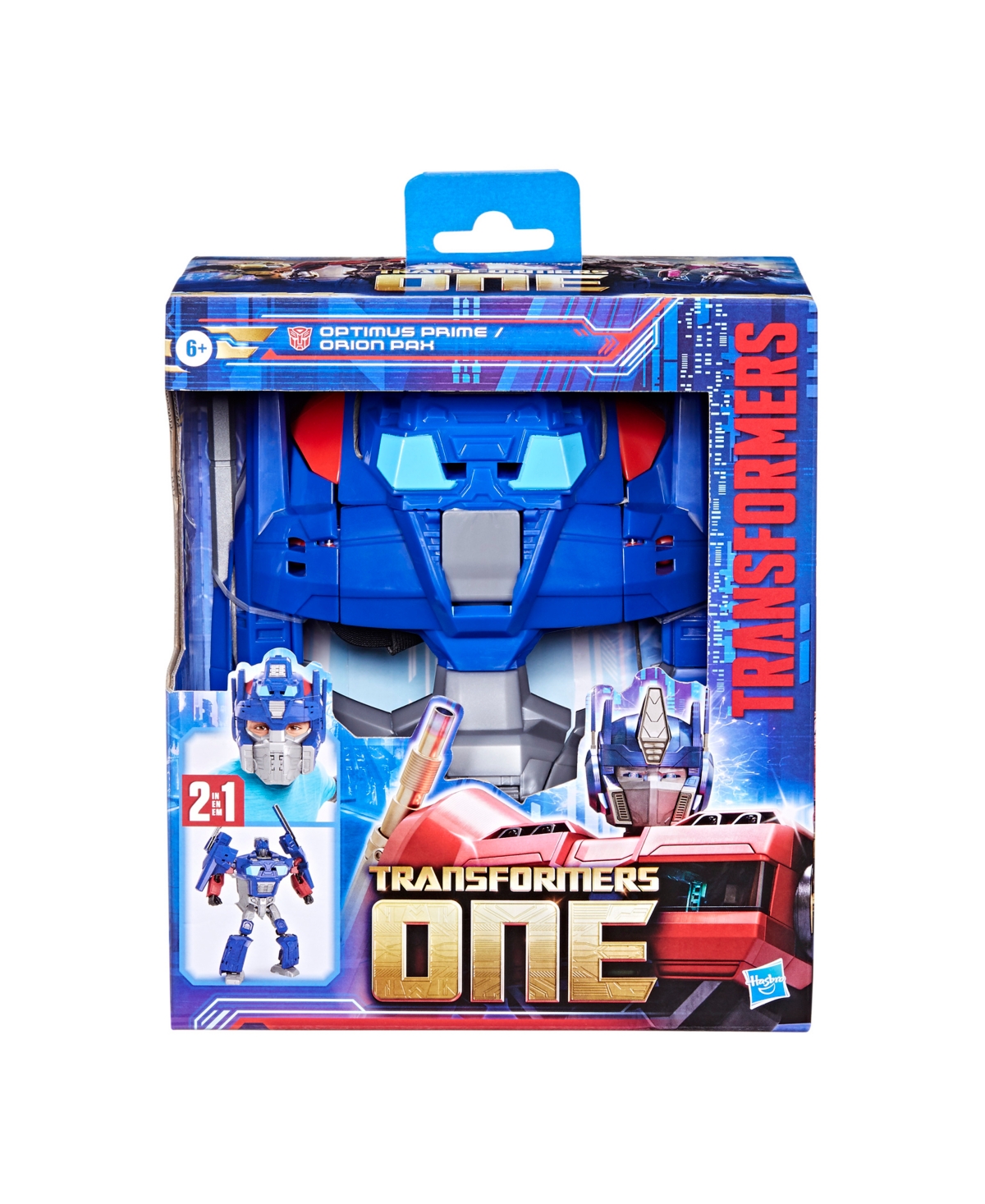 Transformers One 2 In 1 Optimus Prime Orion Pax Mask Action Figure In No Color