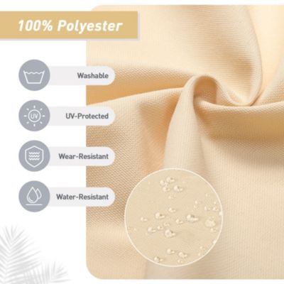 Outdoor Chair Cushion 20.5x20.5x4.33 inches Patio Furniture Seat Cushion - Set of 4