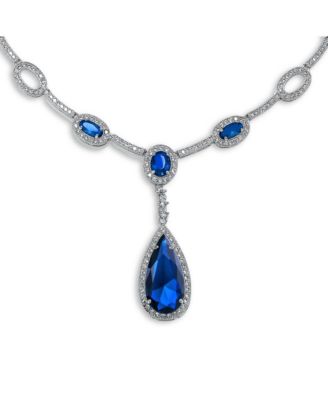 Oval Fashion Cubic Zirconia CZ Pear Shape Statement Large Teardrop