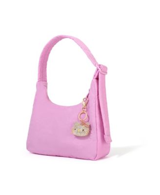 Sanrio Face Pave 3D Bling Keychain - Bag Charm, Backpack Accessories, Travel Collectible Gift Keychains