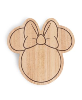 Disney Minnie Mouse Cheese Board with Tools