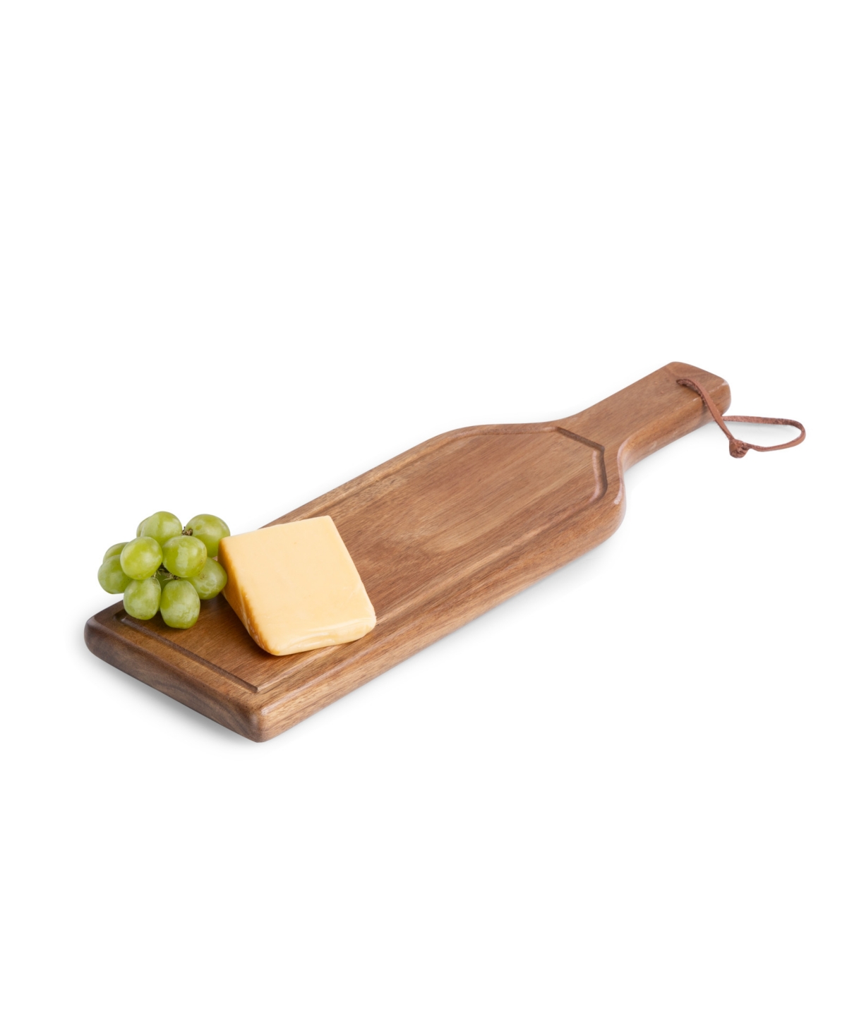 Toscana Botella Acaciacheese Cutting Board Serving Tray In Acacia Wood