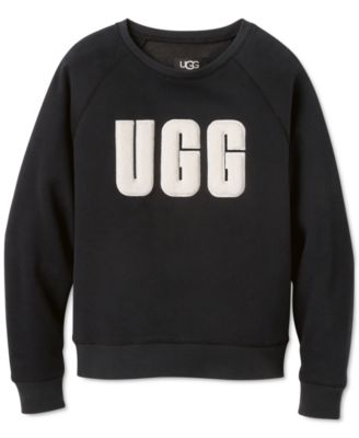 お歳暮 時期 UGG® Women's The Madeline Fuzzy-Logo Crewneck Sweatshirt トップス