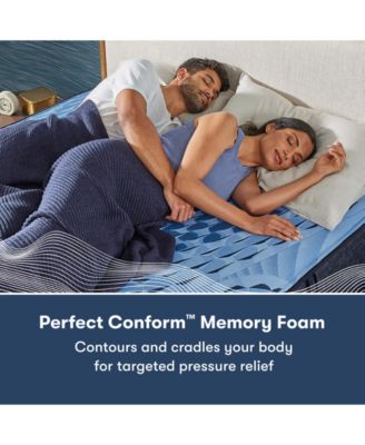 iComfort Aspire 14" Memory Foam Plush Mattress Set - King 