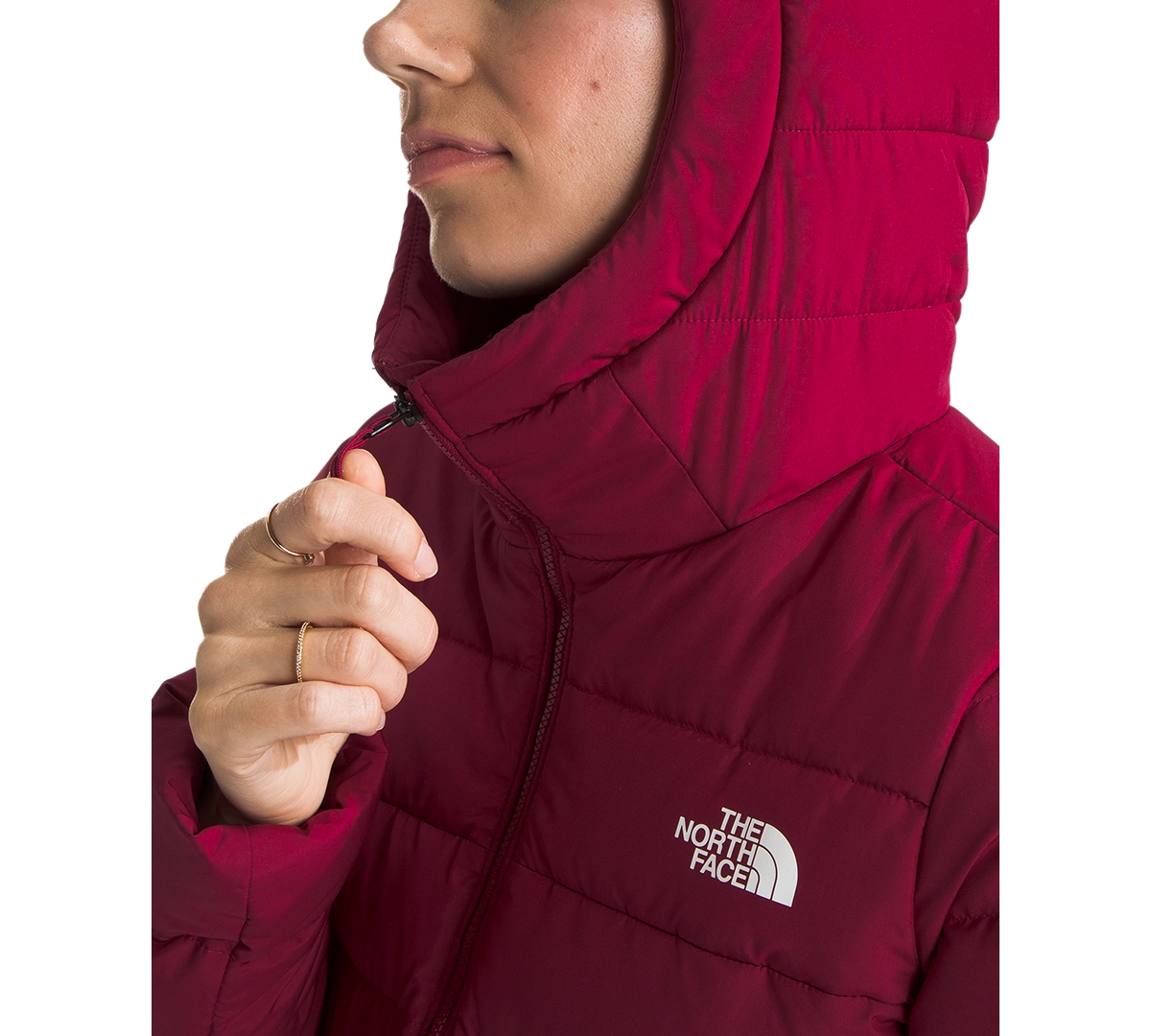 The North Face Women's Aconcagua Insulated Puffer Coat In Beetroot
