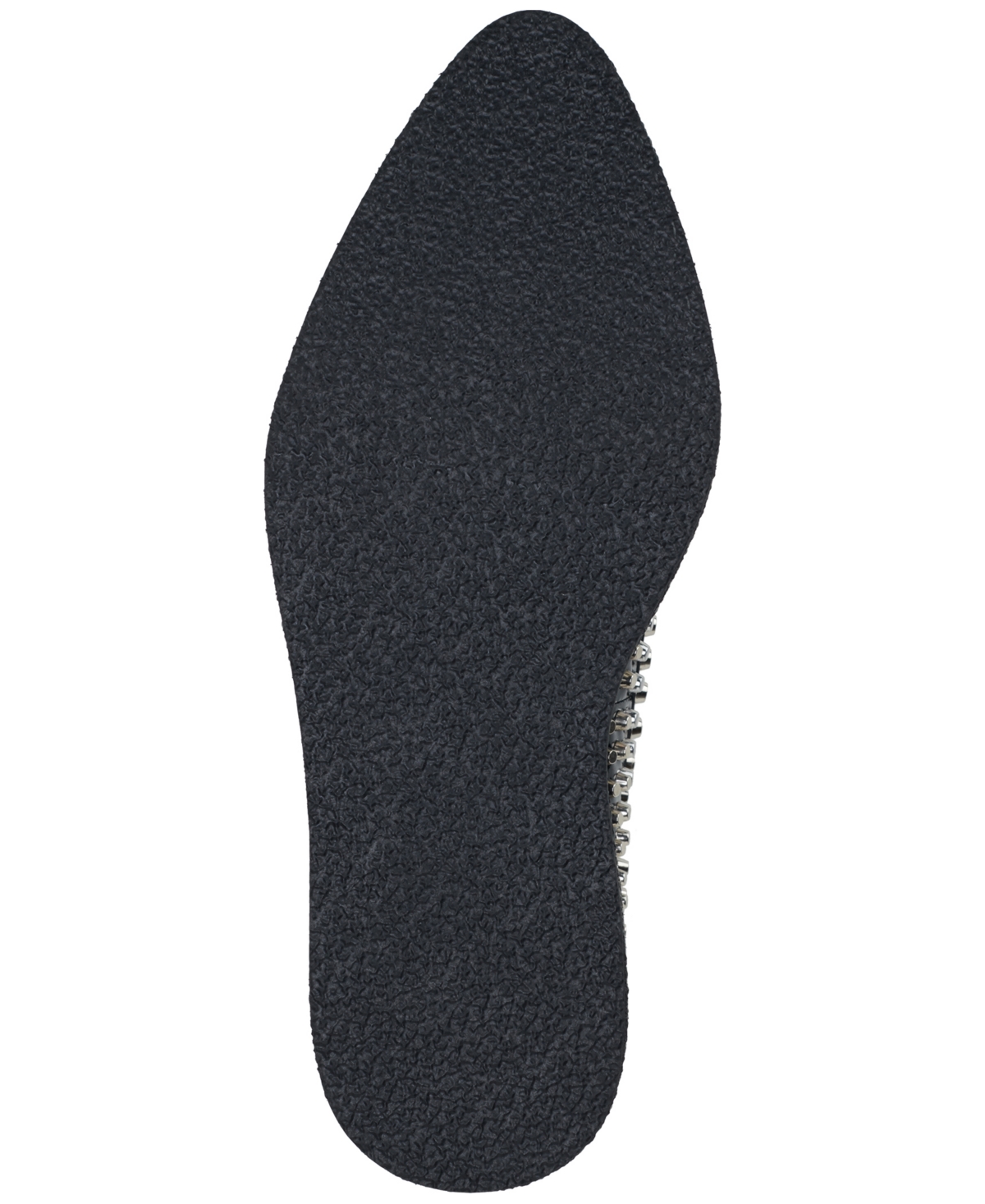 Jeffrey Campbell Choux-St Lace-Up Studded Flatform Oxfords -Silver