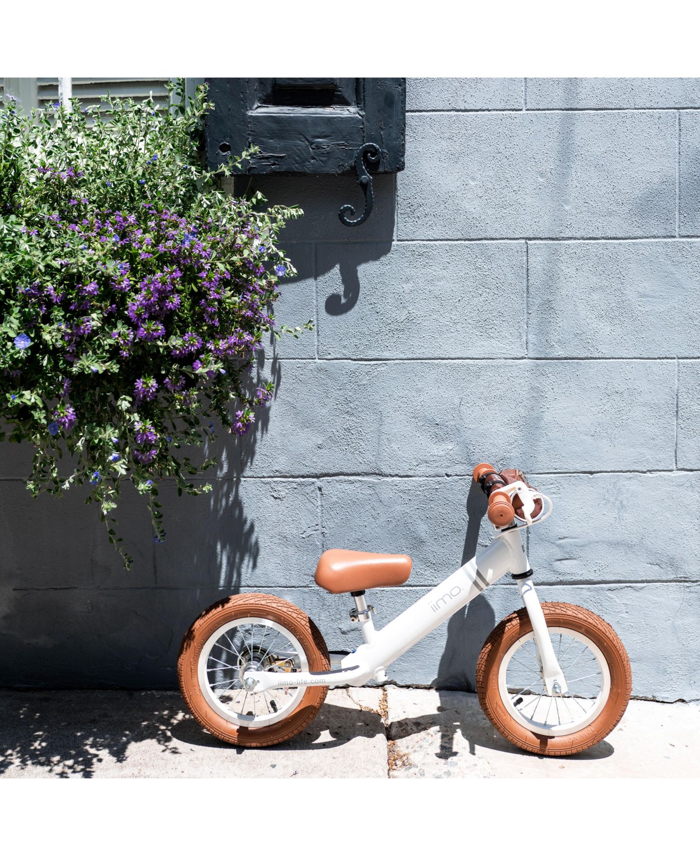 Детская игрушка IIMO 12" Alloy Balance Bike with Rear Wheel Brake, от 2 лет, цвет: Белый — фото 10