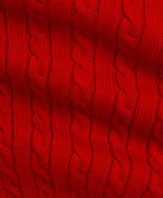 Baby Girls Cable-Knit Cotton Cardigan