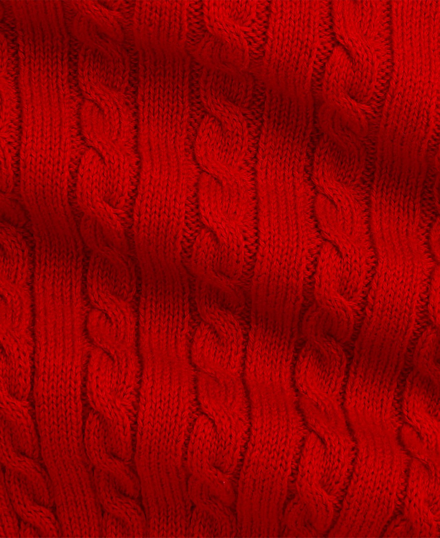 Кардиган Polo Ralph Lauren Cable-Knit Cotton Cardigan для девочек-малышей, цвет: Красный / Тёмно-синий — фото 3
