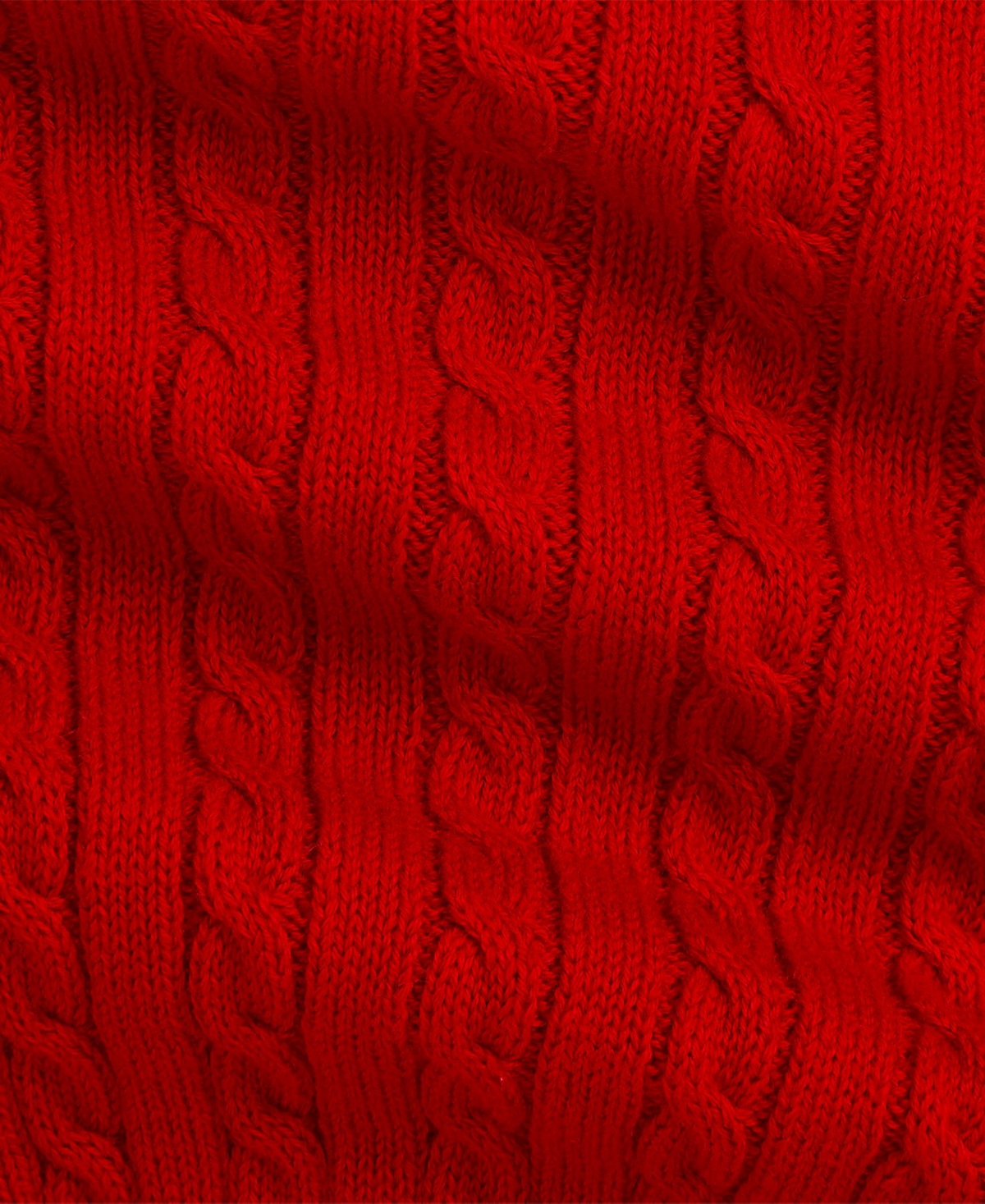 Polo Ralph Lauren Baby Girls Cable-knit Cotton Cardigan In Red