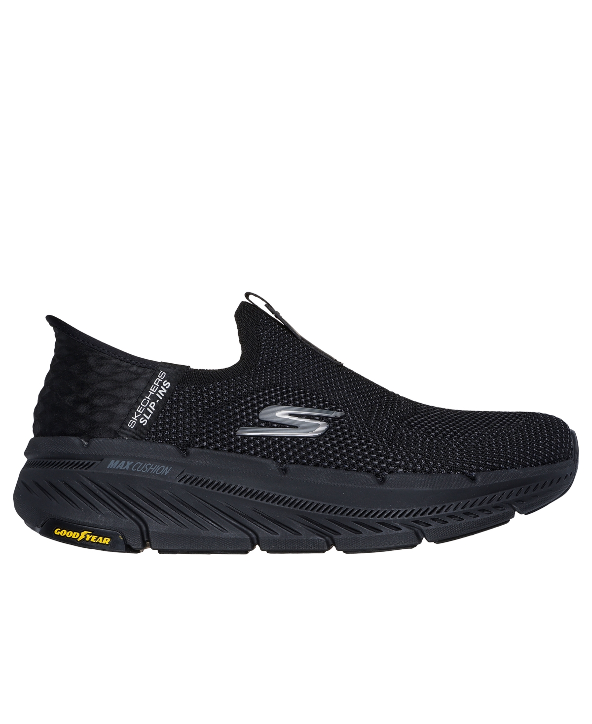 Skechers Advantageous Mens Fitness Lifestyle Running & Training Shoes In Black