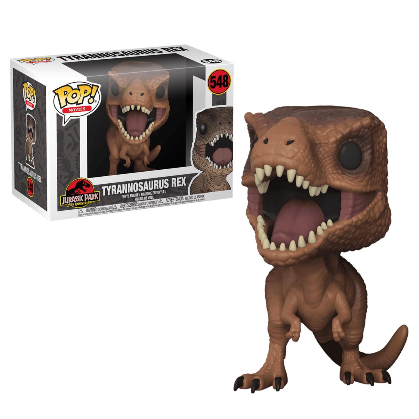 Детская фигурка Funko Jurassic Park POP Vinyl Figure: Tyrannosaurus, цвет: Коричневый — фото 1
