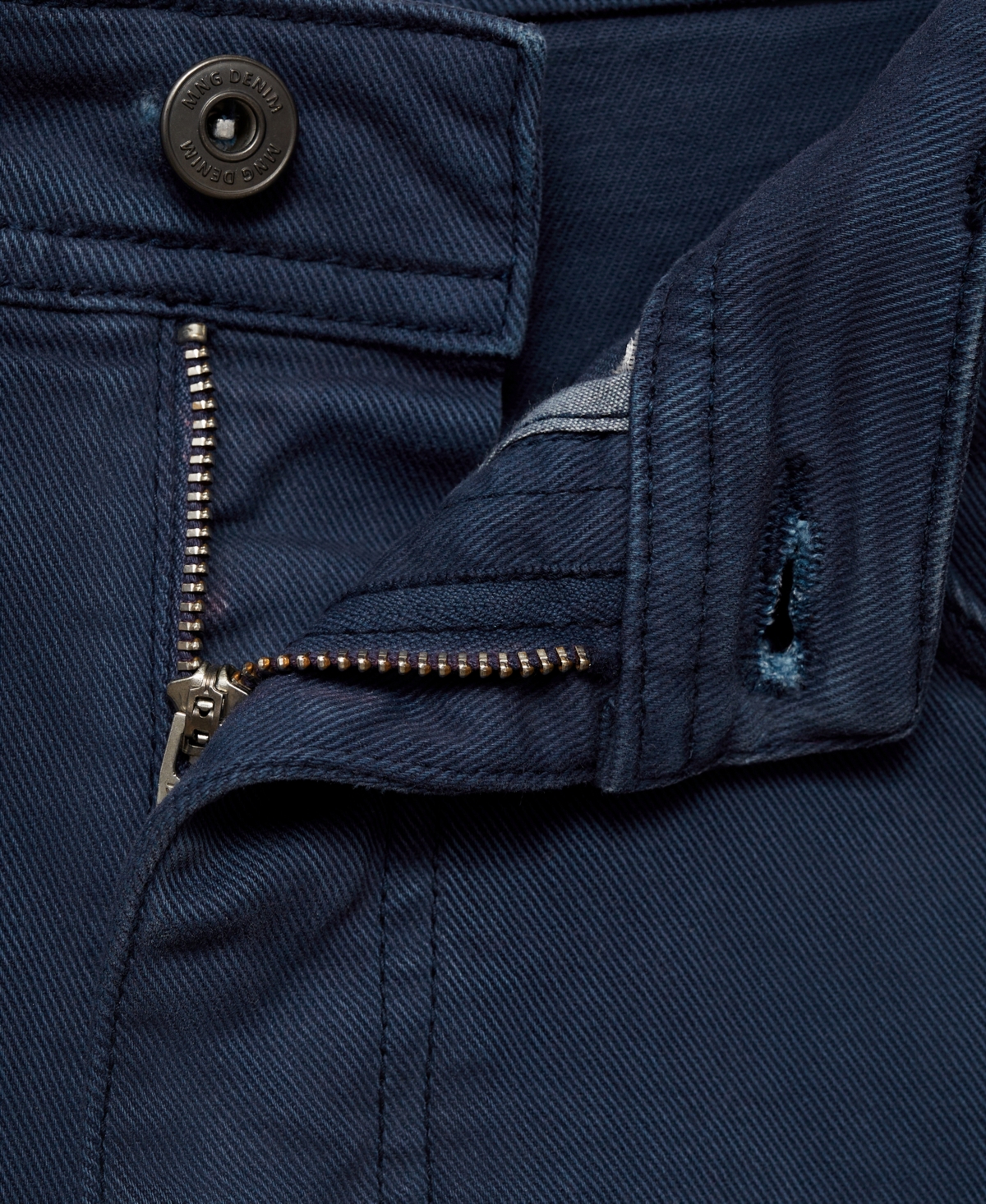 Mango Men's Denim Bermuda Shorts