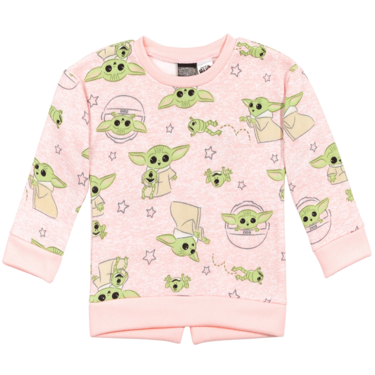 Star Wars Toddler Girls The Mandalorian Fleece Sweatshirt and Leggings Outfit Set to
