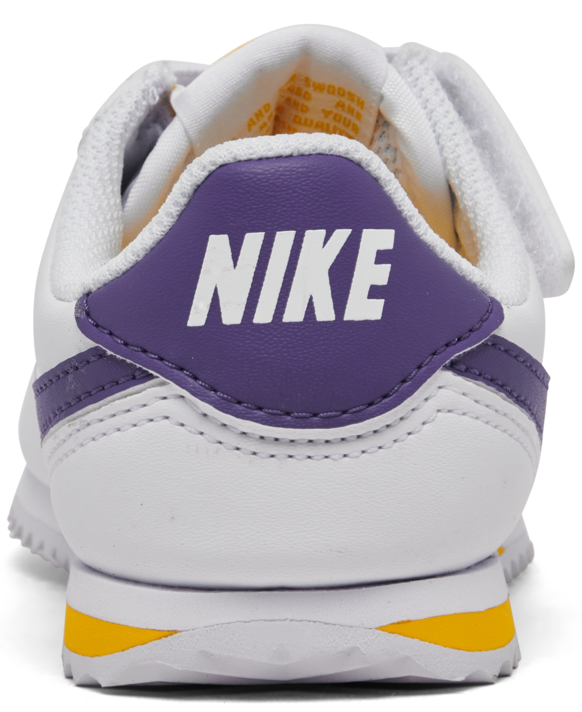 Nike Little Kids' Cortez EasyOn Casual Sneakers from Finish Line -Purple