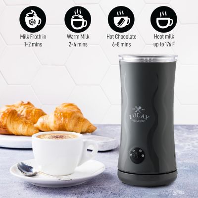 Automatic Hot and Cold Foam Maker 4-in-1 Milk Frother and Steamer