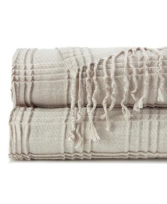 Premium Super Soft Leopard Print Acrylic Throw Blanket with Tassels