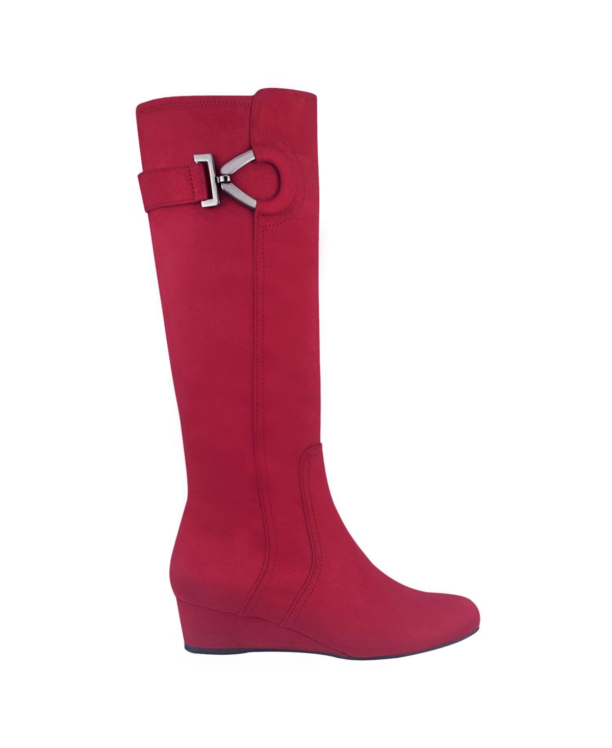 Impo Georgia Womens Memory Foam Manmade Knee-high Boots In Black