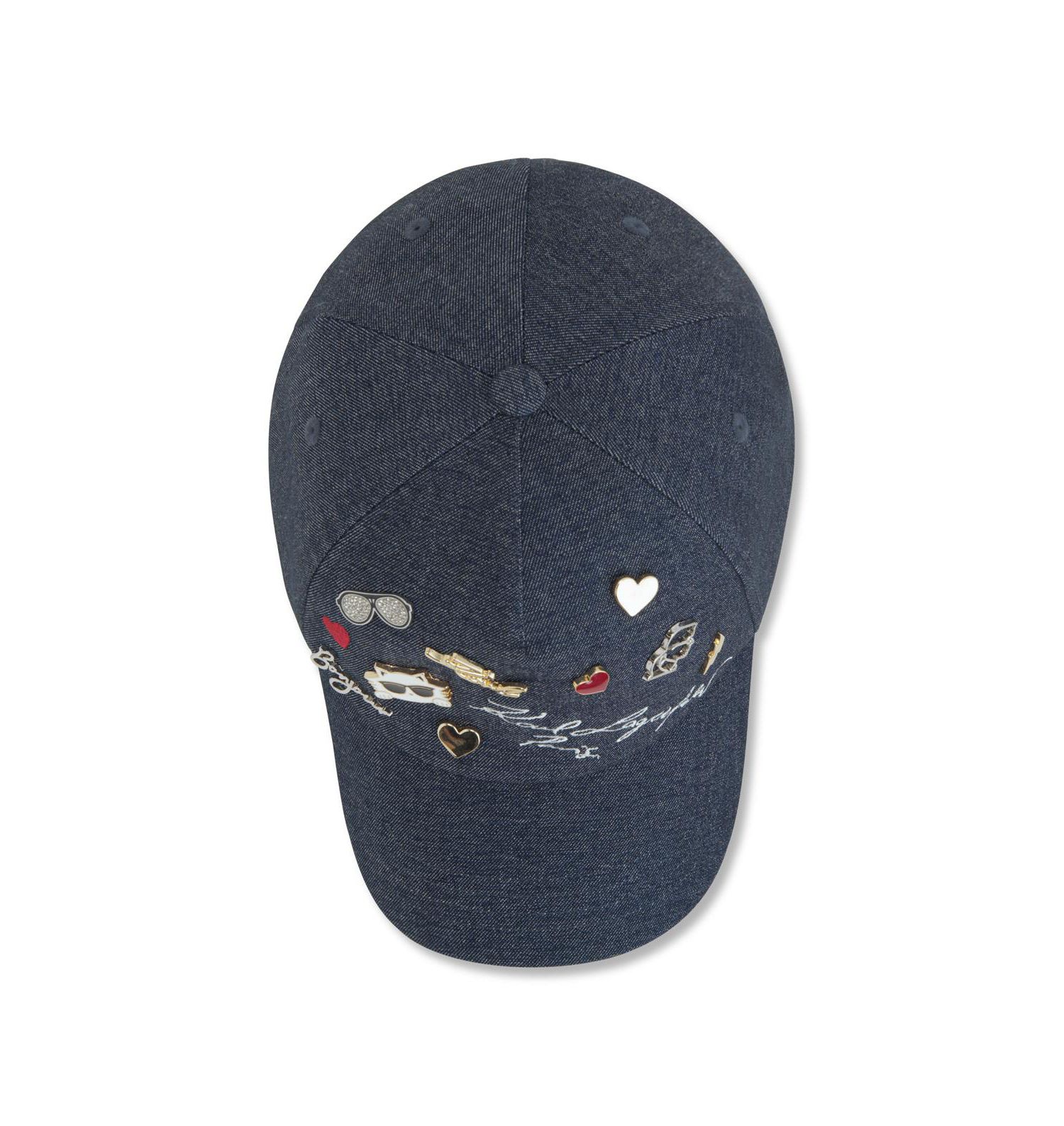 Women's Charm Denim Baseball Hat