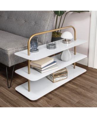 Minimalist 9-Pair 3-Tier Iron Thin Flat Plate Shoe Rack
