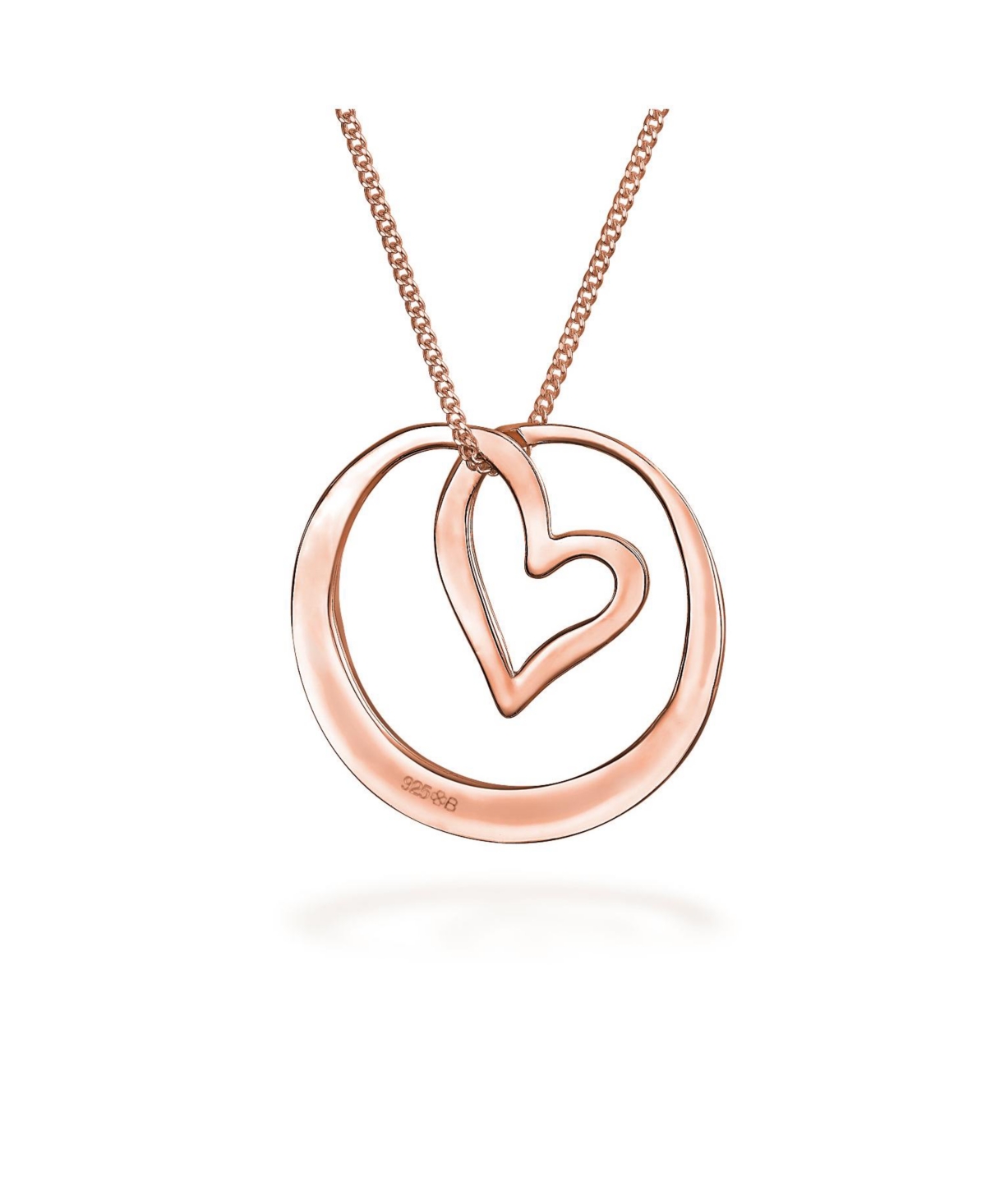 Bling Jewelry Inspirational Mantra Infinity Eternal Circle Bff Words Quote Saying Circle Heart Sister Bond Pendant Necklace for WomenGold Plated