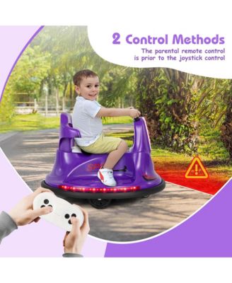 6V Bumper Car for Kids Toddlers Electric Ride On Car Vehicle