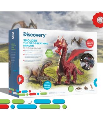 Remote Control Smoke Breathing Dragon Toy