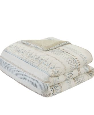 Fraser Seersucker 5-Pc. Comforter Set, King/California King