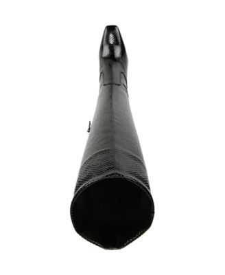 Women's Bowman Square Toe Knee High Dress Boots