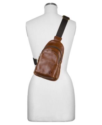 Louetta Small Leather Sling Bag