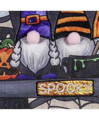 Spooky Truck Garden Burlap Flag