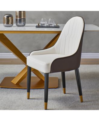 Modern PU Leather Dining Chair (Set of 2)