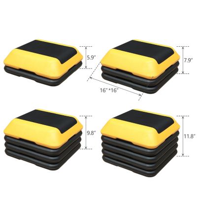 Height-Adjustable Aerobic Step Platform