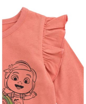 Toddler Girls JJ Cody Nina T-Shirt and Leggings Outfit Set